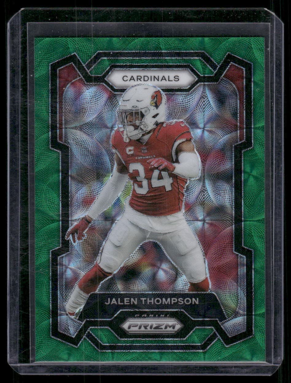 Jalen Thompson Green 2023 Panini Prizm 2023 Panini Prizm