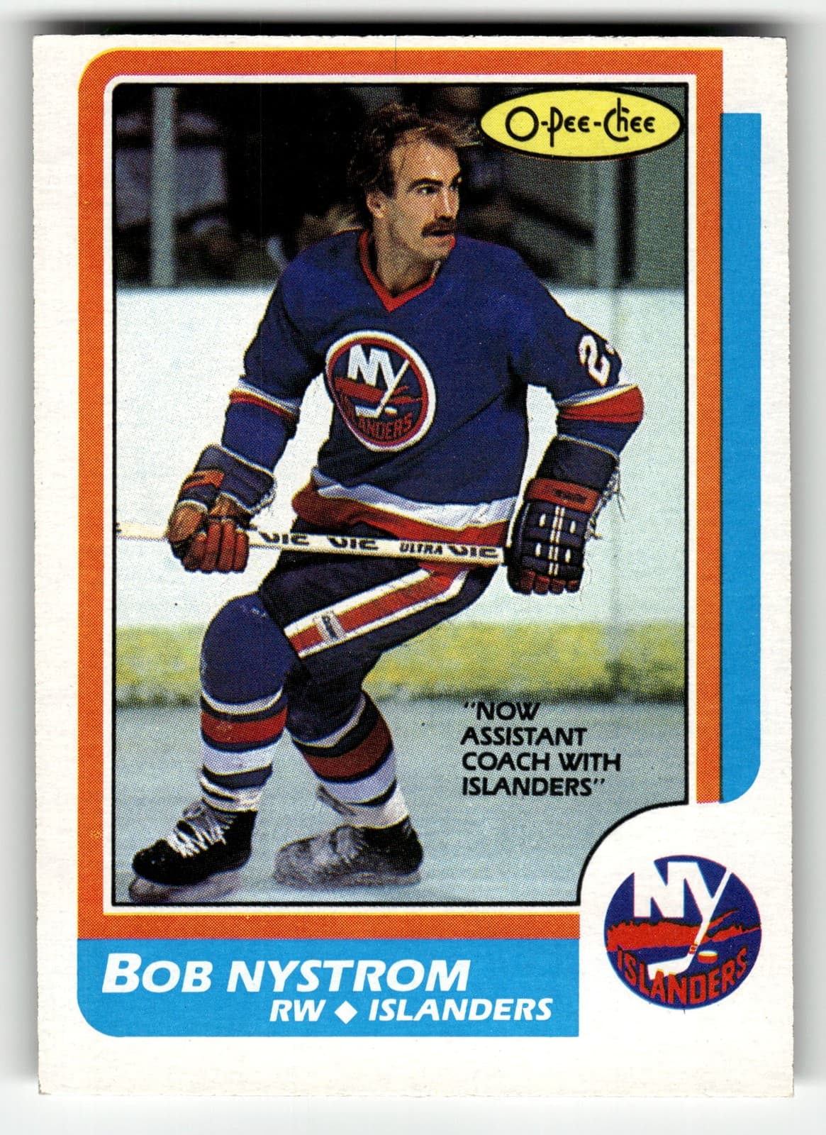 Bob Nystrom trading card