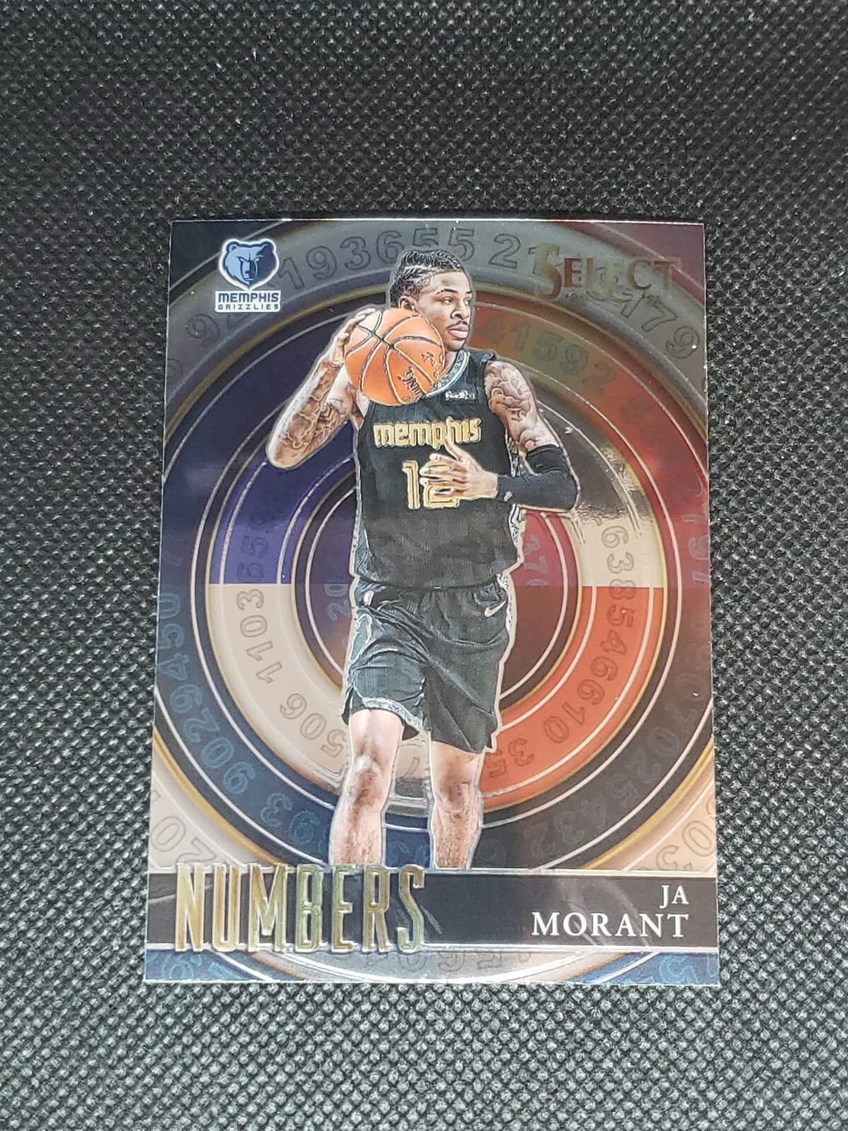Numbers Memphis Grizzlies 2020 Panini Select 2020 Panini Select