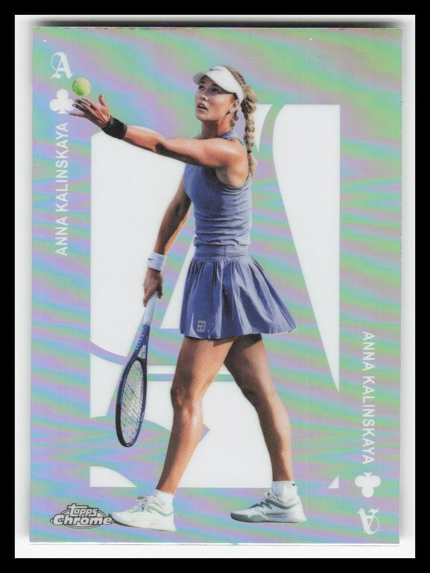 Aces Anna Kalinskaya 2025 Topps Chrome 2025 Topps Chrome