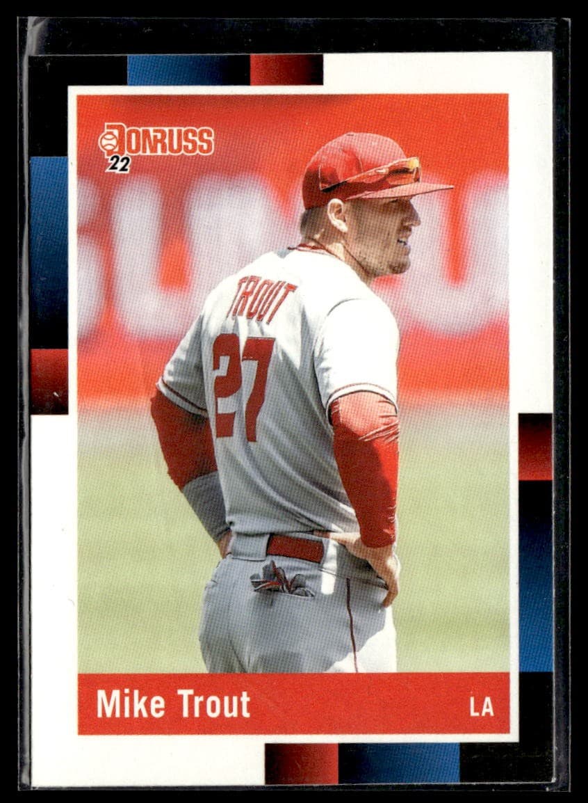 Mike Trout Baseball 2022 Donruss