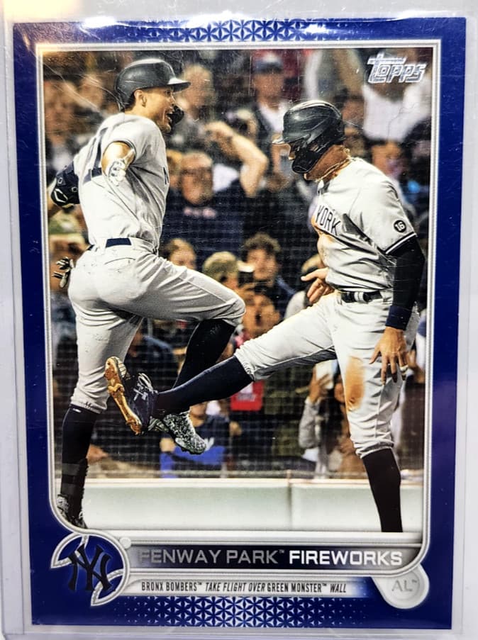 Checklist Aaron Judge 2022 Topps 2022 Topps example 2