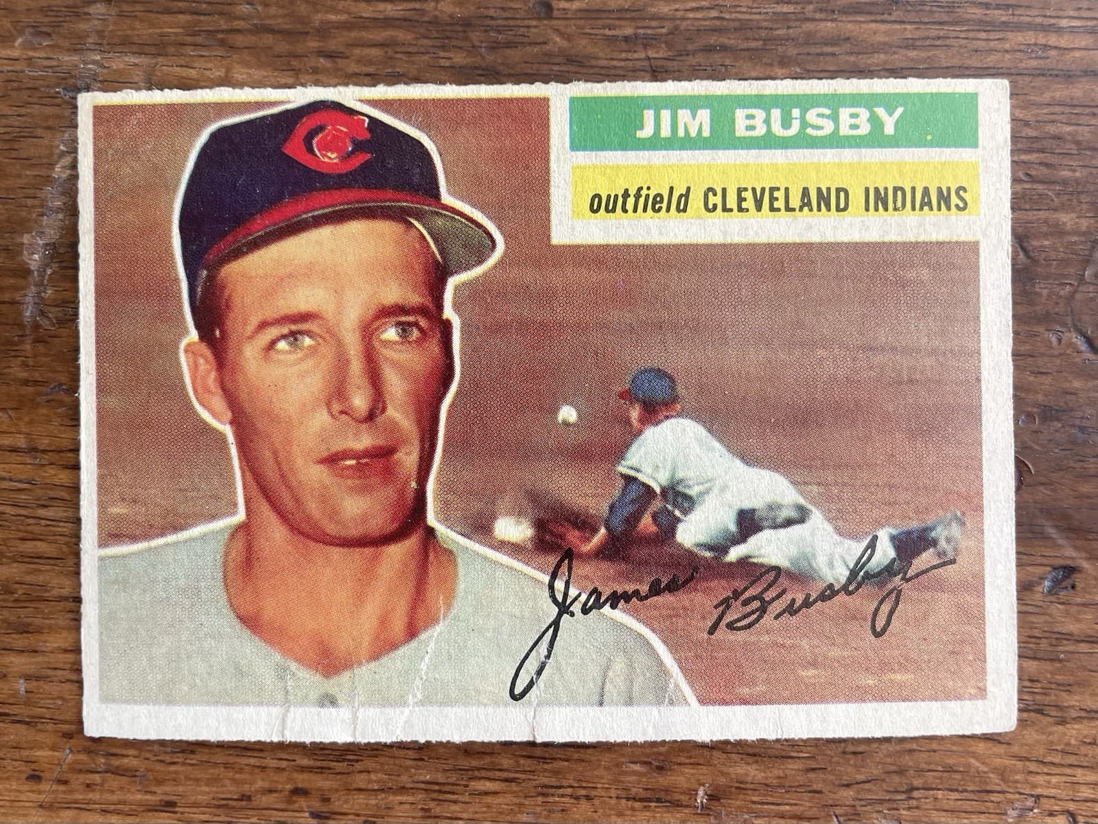 Jim Busby 1956 Topps