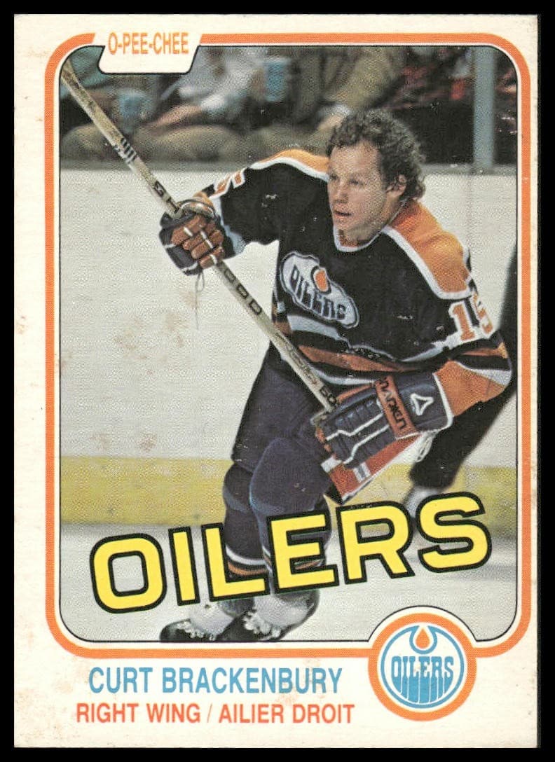 Curt Brackenbury Edmonton 1981 O-Pee-Chee 1981 O-Pee-Chee