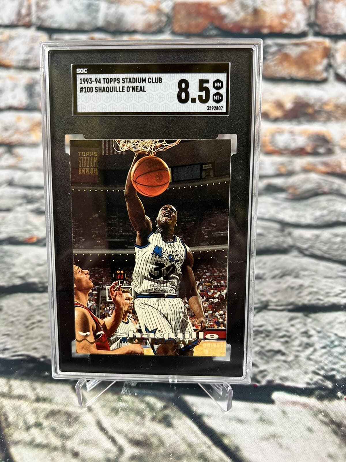 Basketball Shaquille 1993 Topps Stadium Club