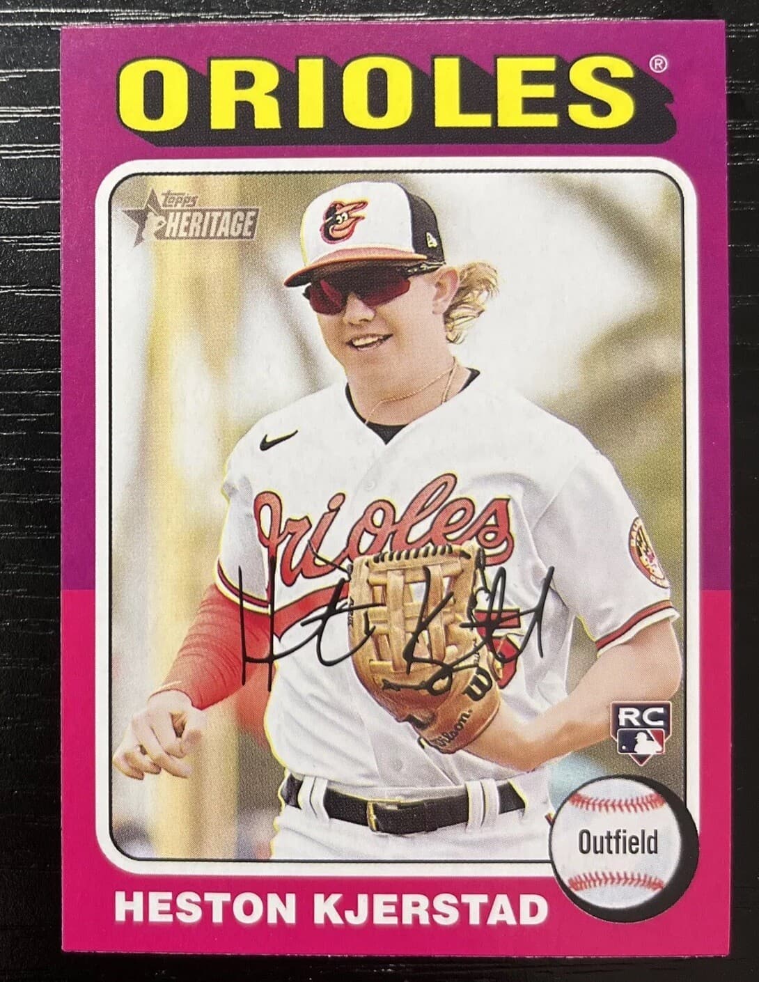 HESTON KJERSTAD BALTIMORE ORIO 2024 Topps Heritage