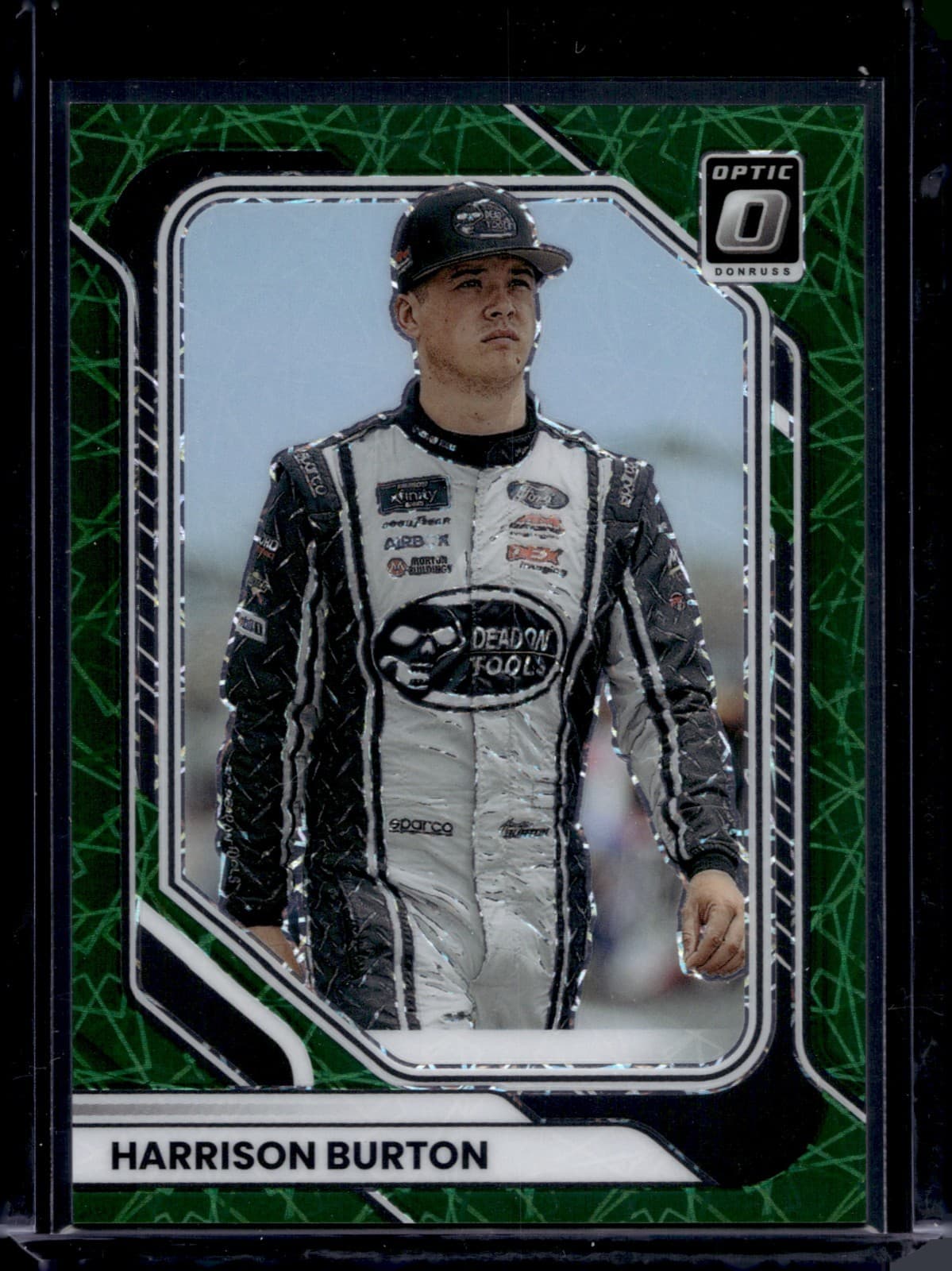 Harrison Burton trading card