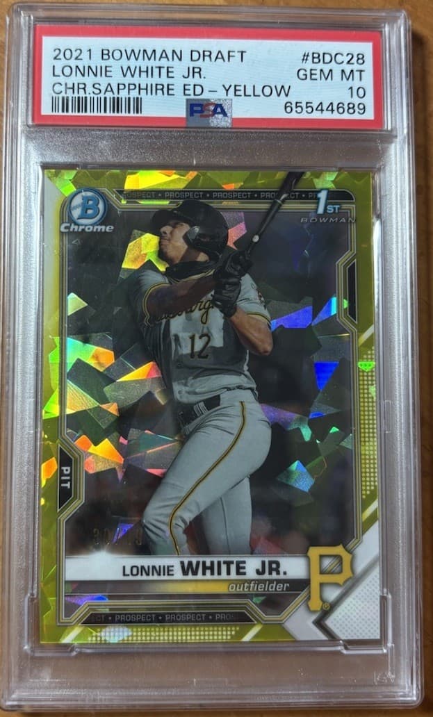 Draft Sapphire Lonnie 2021 Bowman Chrome 2021 Bowman Chrome