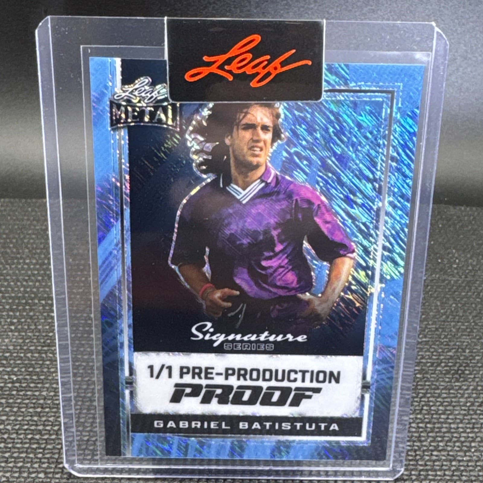Gabriel Batistuta Metal 2024 Leaf 2024 Leaf