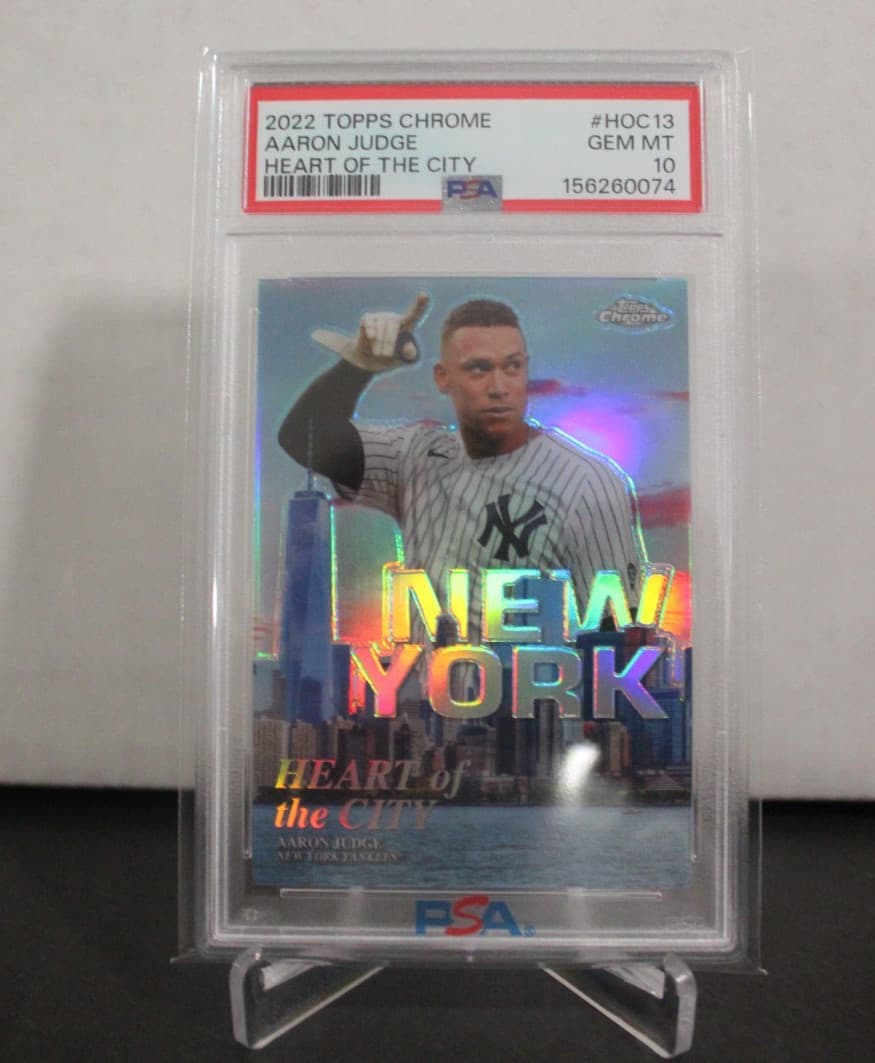 HEART OF THE CITY AARON JUDGE 2022 Topps Chrome 2022 Topps Chrome