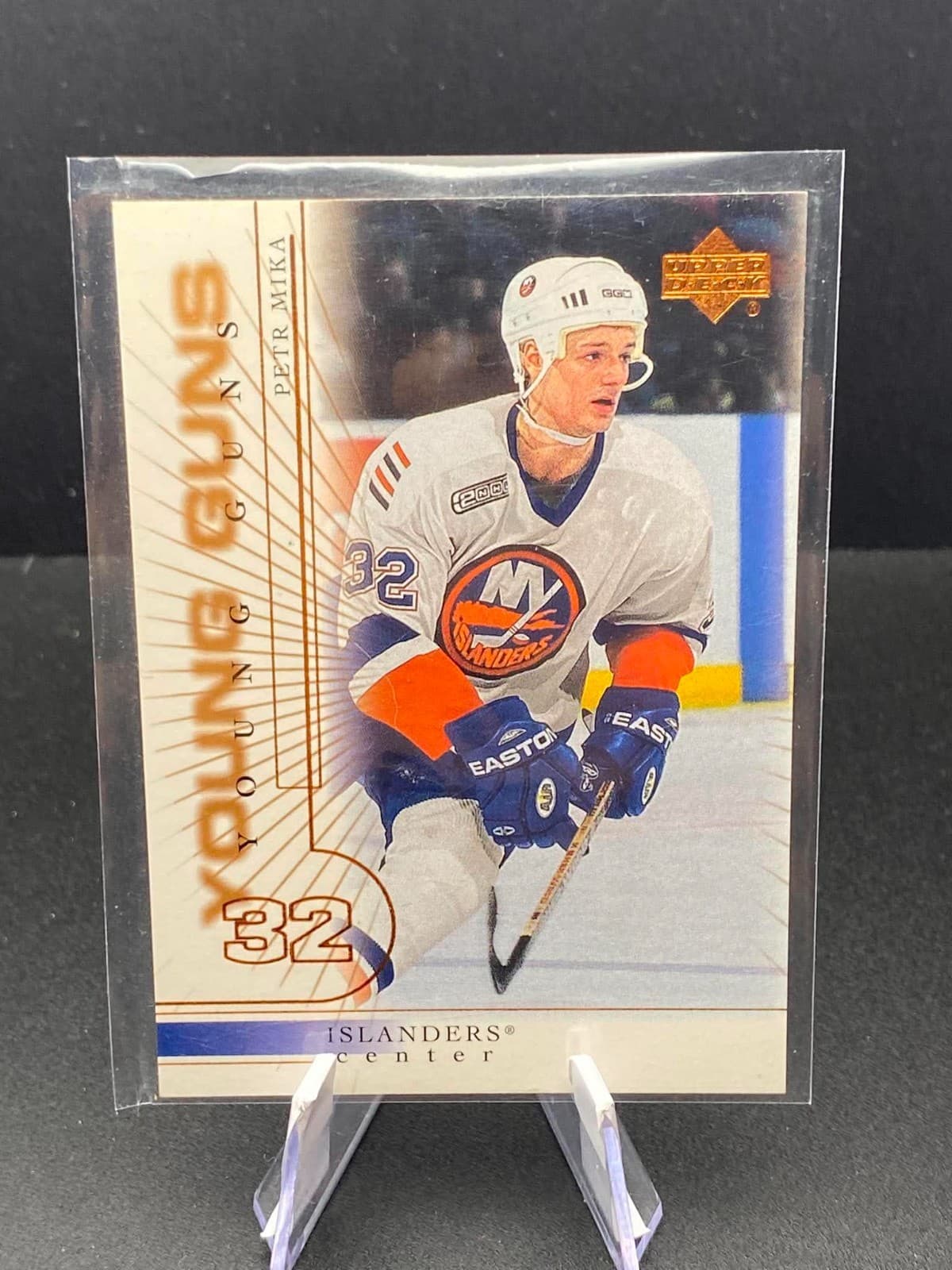 Petr Mika trading card