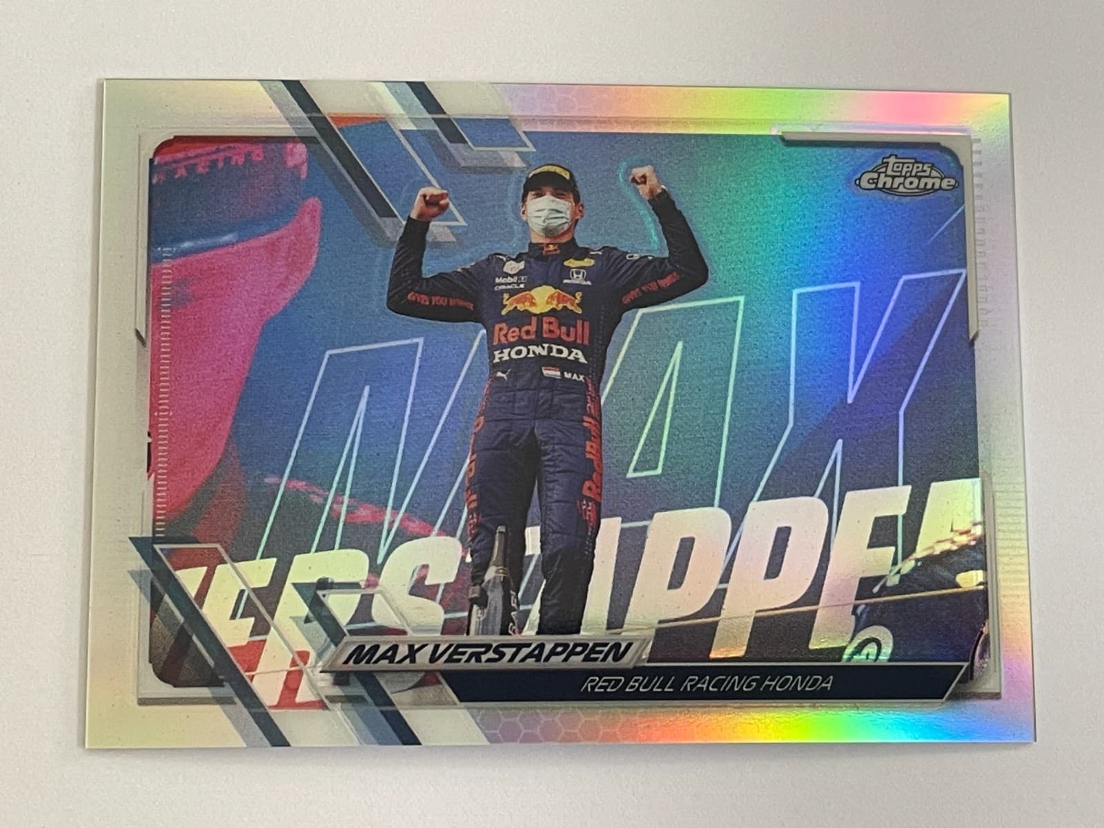 Red Bull Max 2021 Topps Chrome 2021 Topps Chrome red-refractor