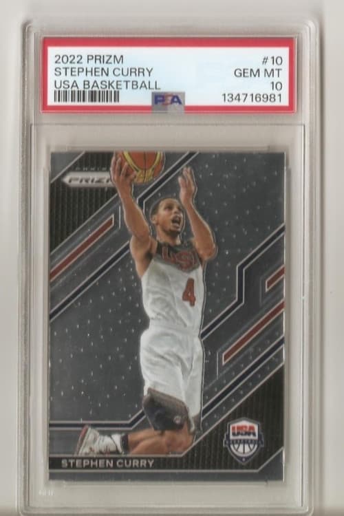 -23 STEPHEN CURRY USA Basketba 2022 Panini Prizm