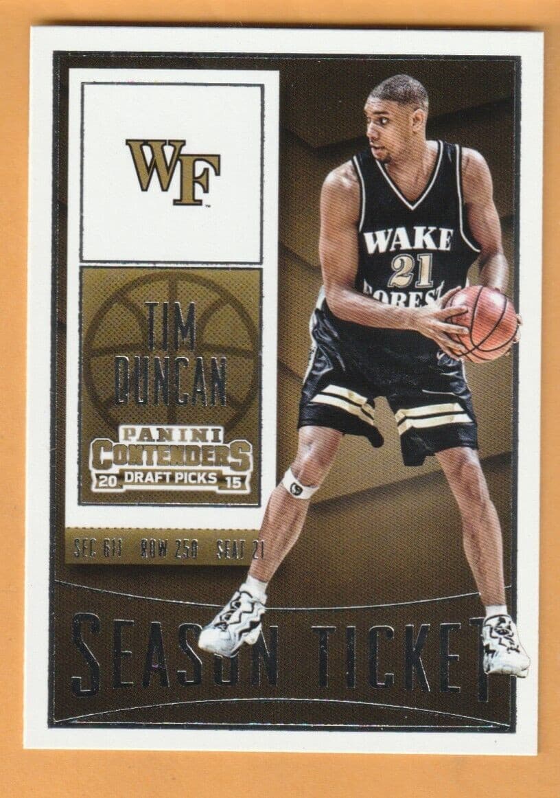 Tim Duncan Wake 2015 Unknown 2015 Unknown
