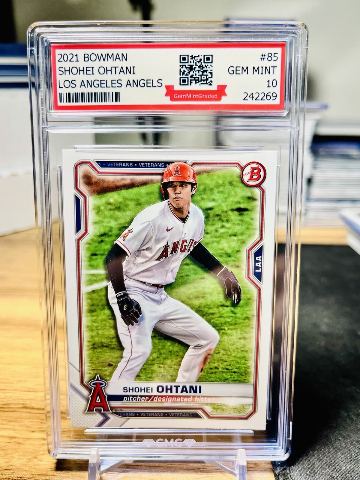 Shohei Ohtani 2021 bowman Bowman