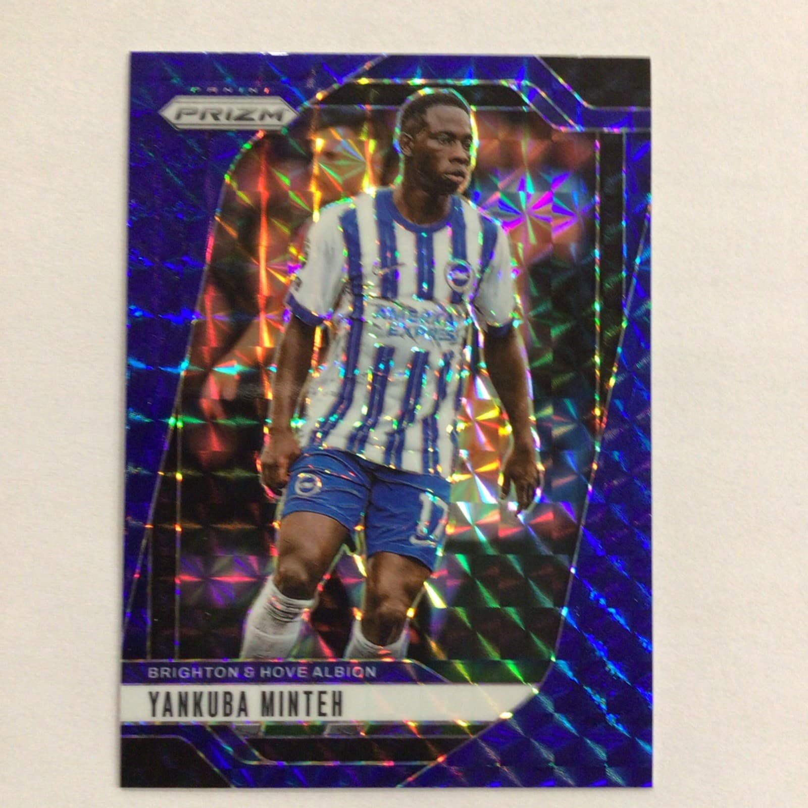 Yankuba Minteh trading card