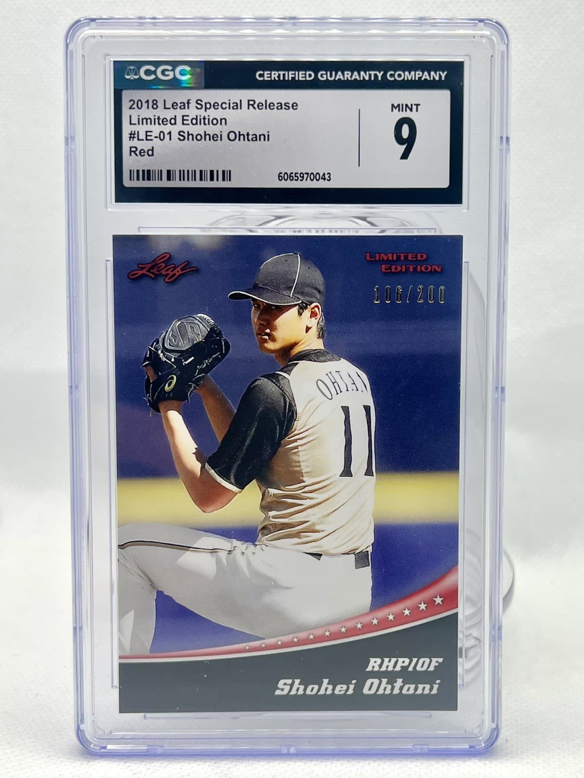 Limited Edition Shohei 2018 Leaf 2018 Leaf