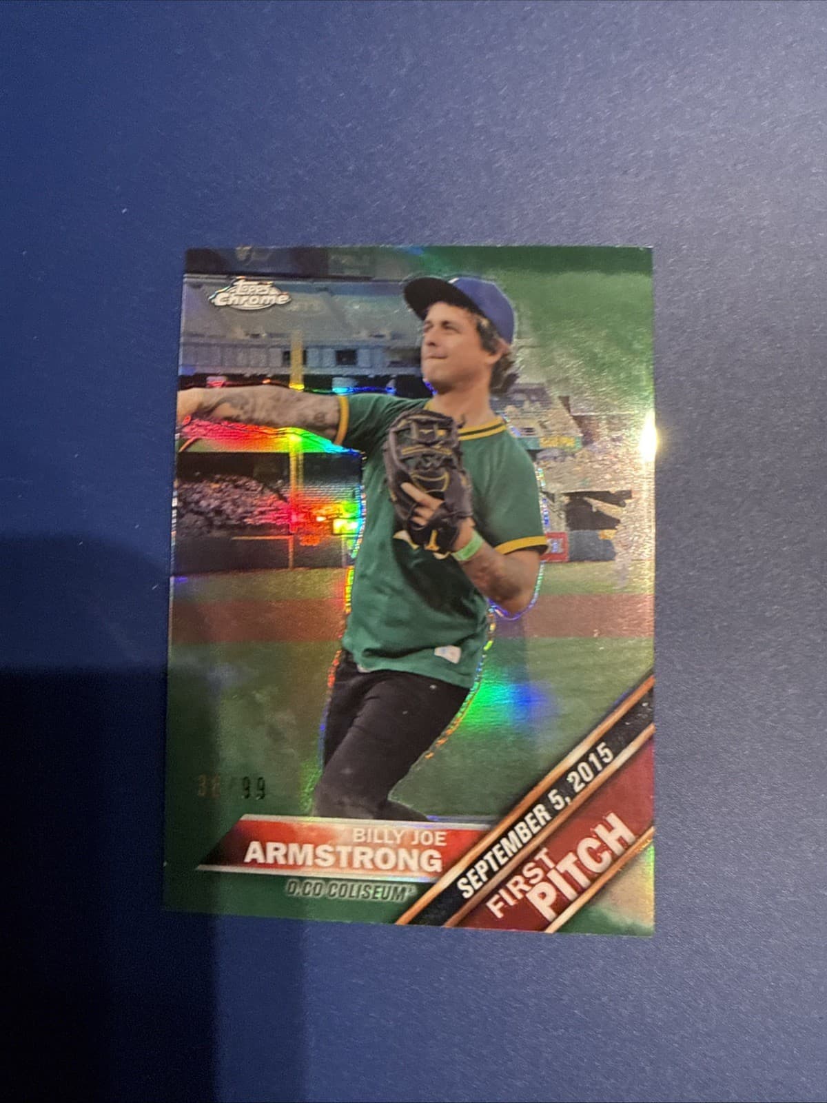 Billy Joe Armstrong 2016 Topps Chrome