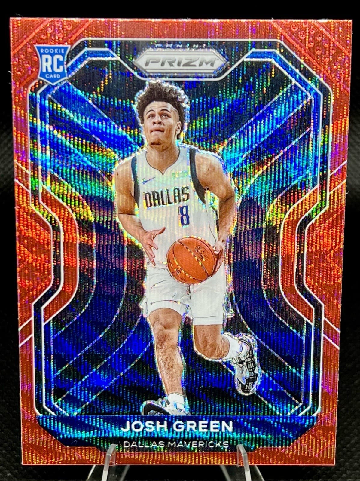 Dallas Mavericks 2020 Panini Prizm 2020 Panini Prizm green-wave