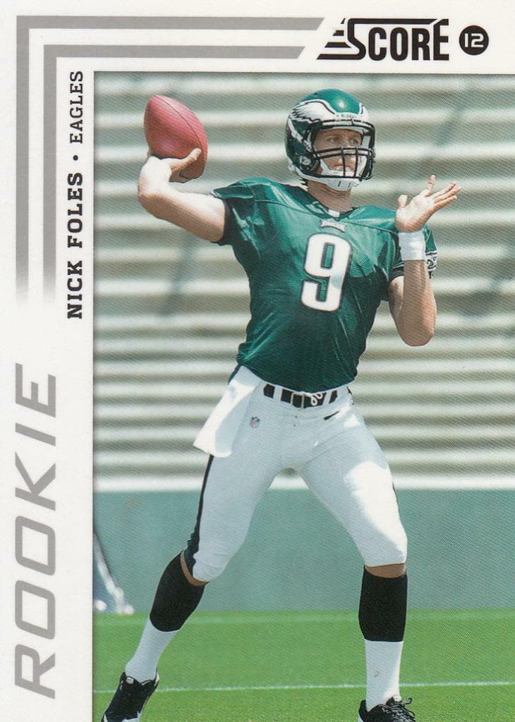 Nick Foles Eagles 2012 Score 2012 Score