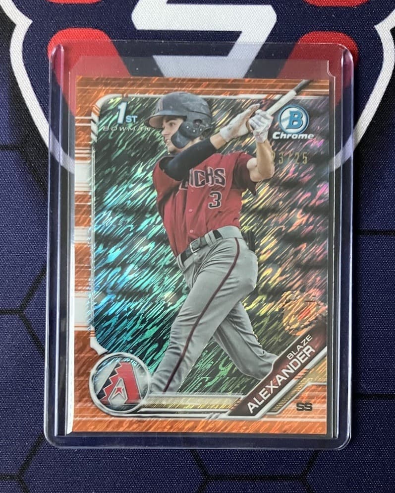 Prospects Blaze Alexander 2019 Bowman Chrome 2019 Bowman Chrome