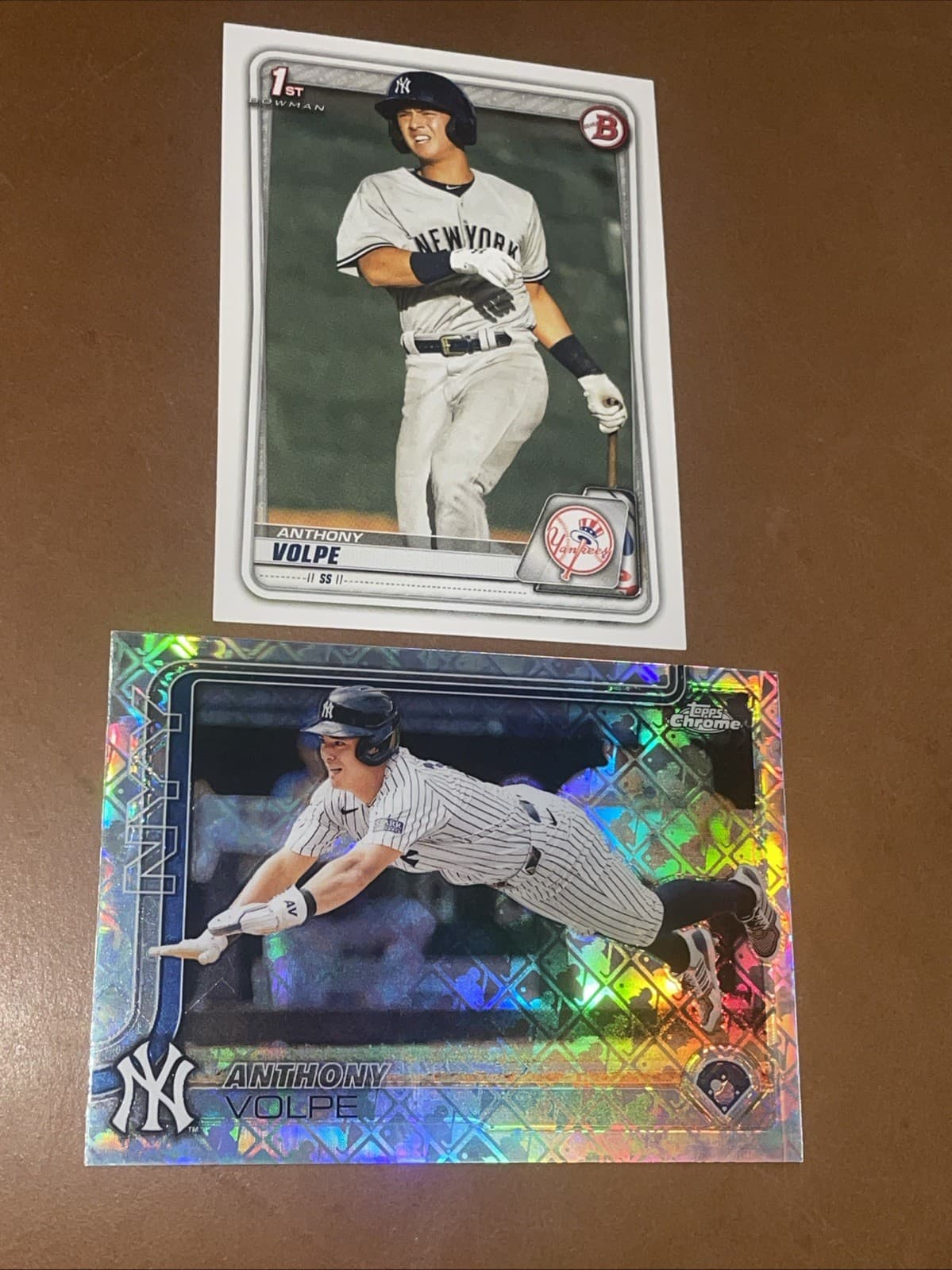 Logofractor Anthony Volpe 2025 Topps Chrome 2025 Topps Chrome