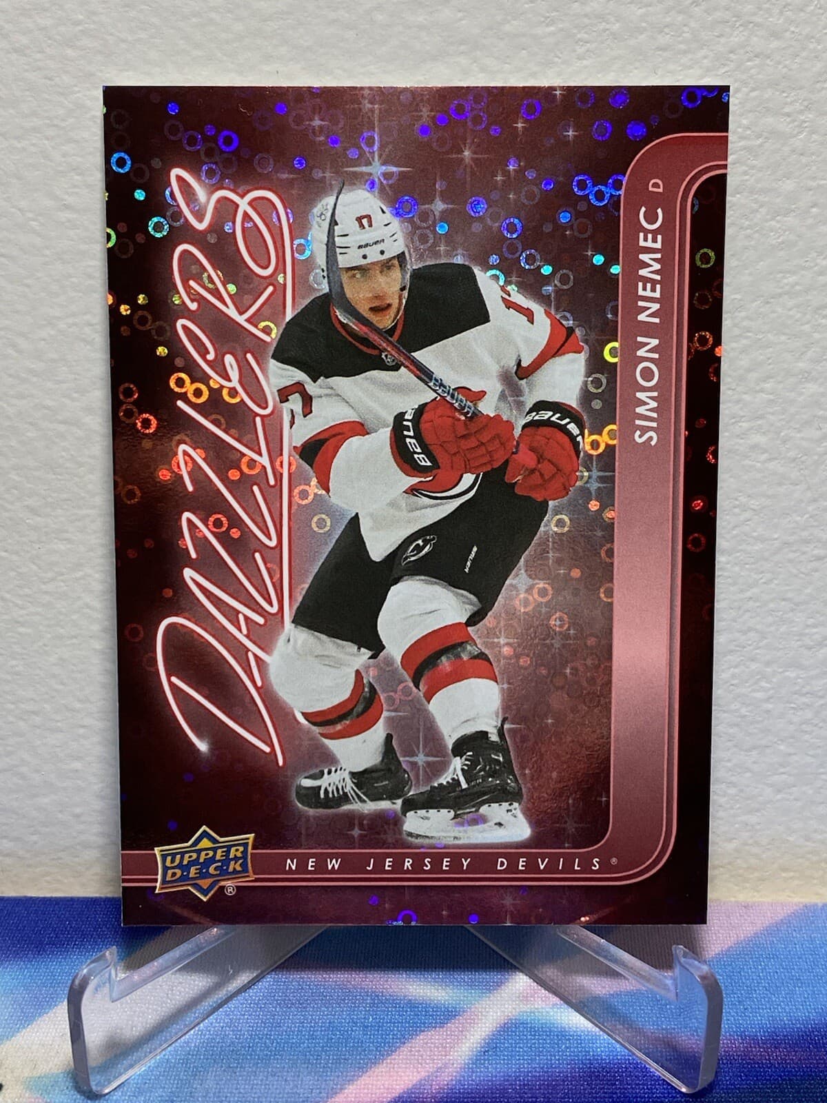 Simon Nemec trading card
