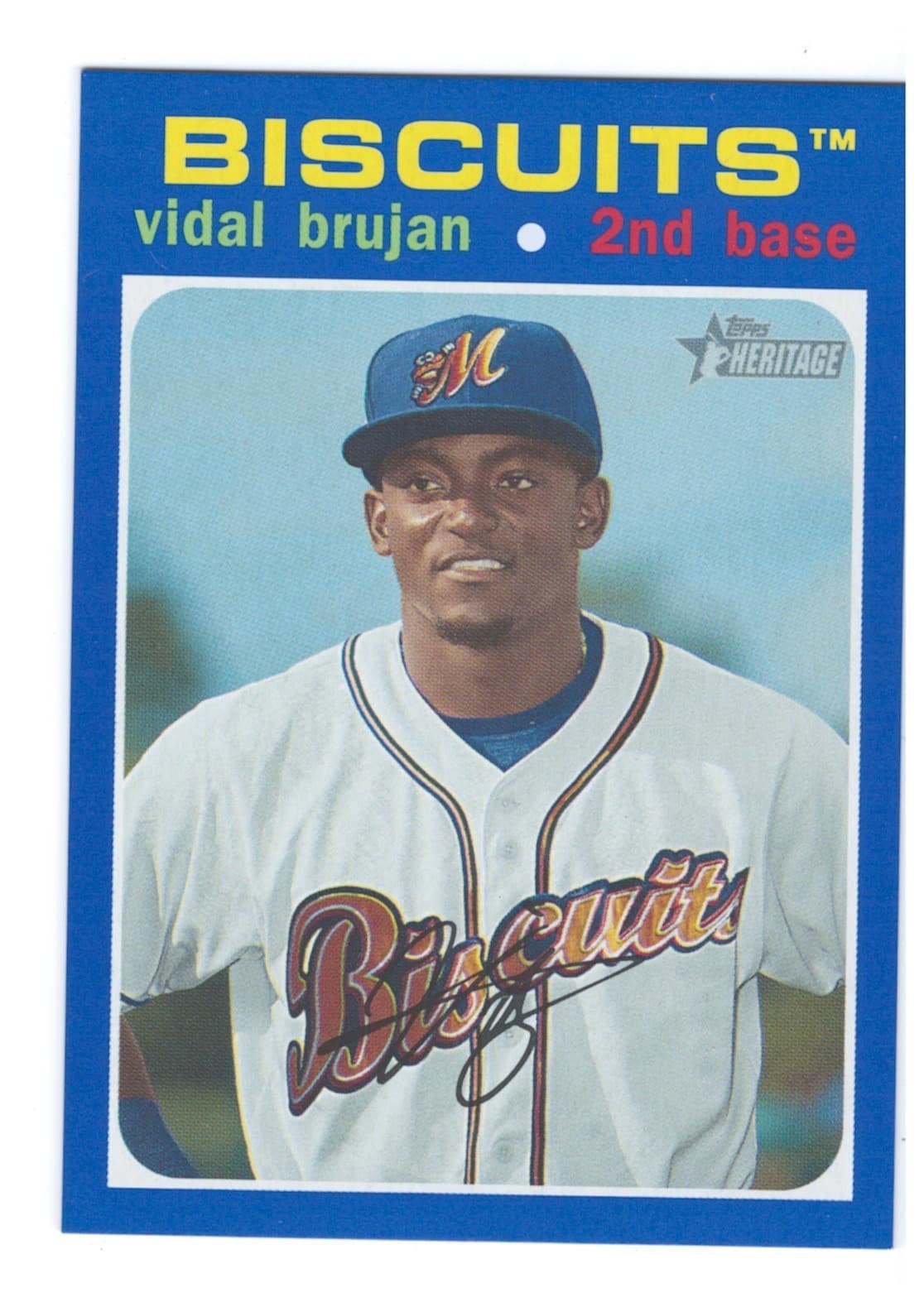 Minors Vidal Brujan 2020 Topps Heritage 2020 Topps Heritage