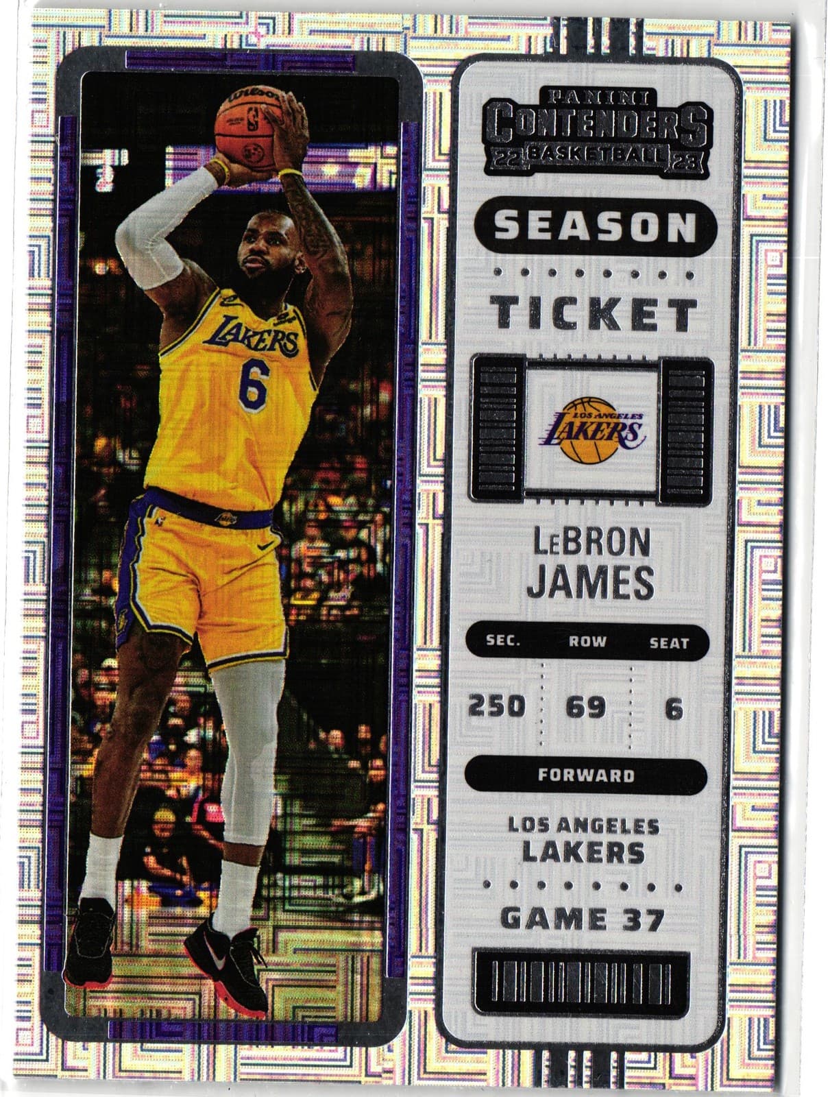 Bron James 2022 Panini Contenders 2022 Panini Contenders