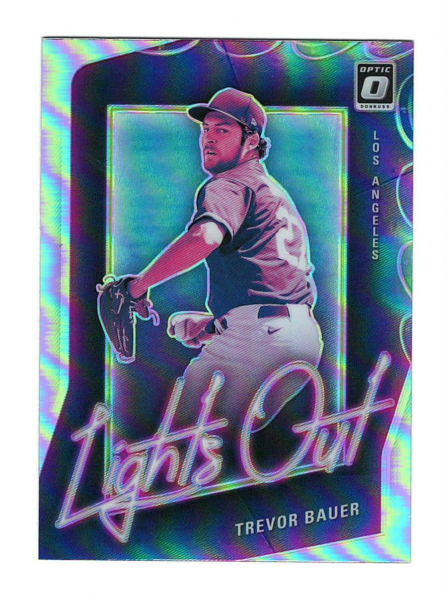 Trevor Bauer Lights 2021 Donruss Optic 2021 Donruss Optic