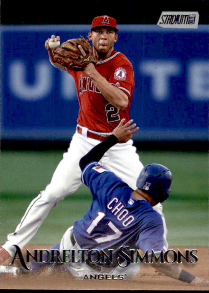 Andrelton Simmons Los 2019 Topps Stadium Club
