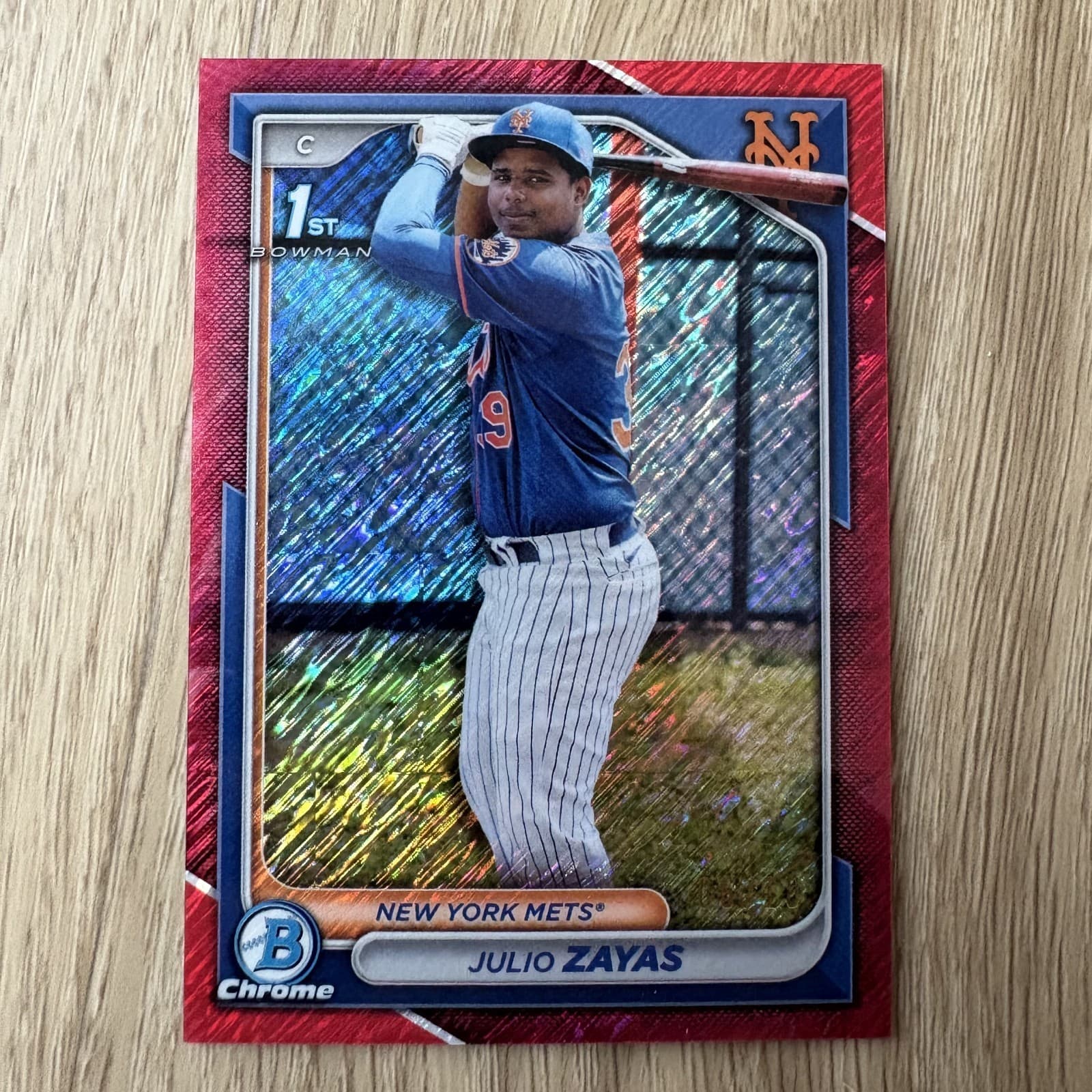 Julio Zayas 2024 bowman Bowman Chrome