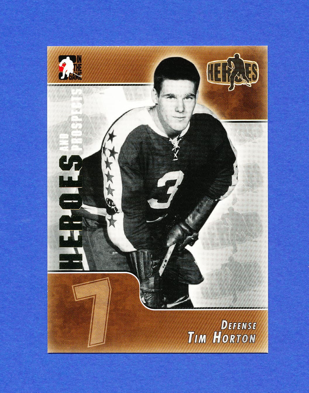 ITG IN THE GAME HOCKEY TIM HOR 2004 Leaf 2004 Leaf