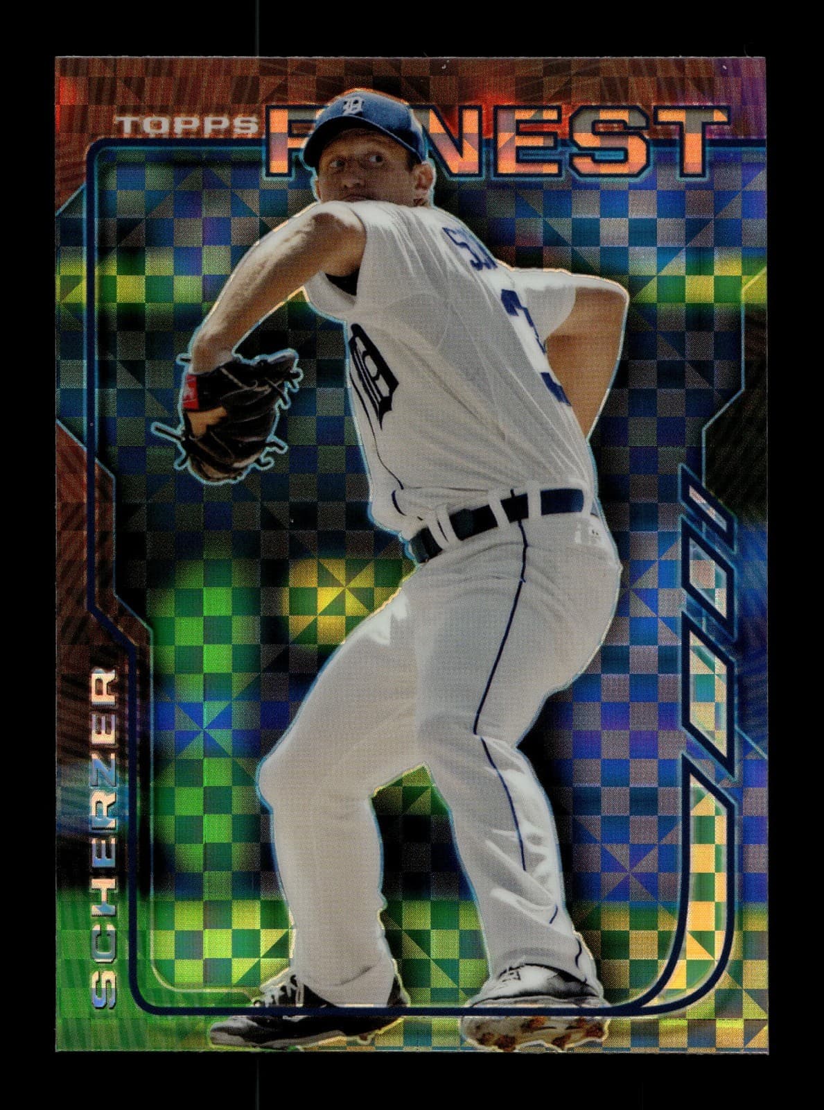Xfractor Max Scherzer 2014 Topps Finest 2014 Topps Finest xfractor