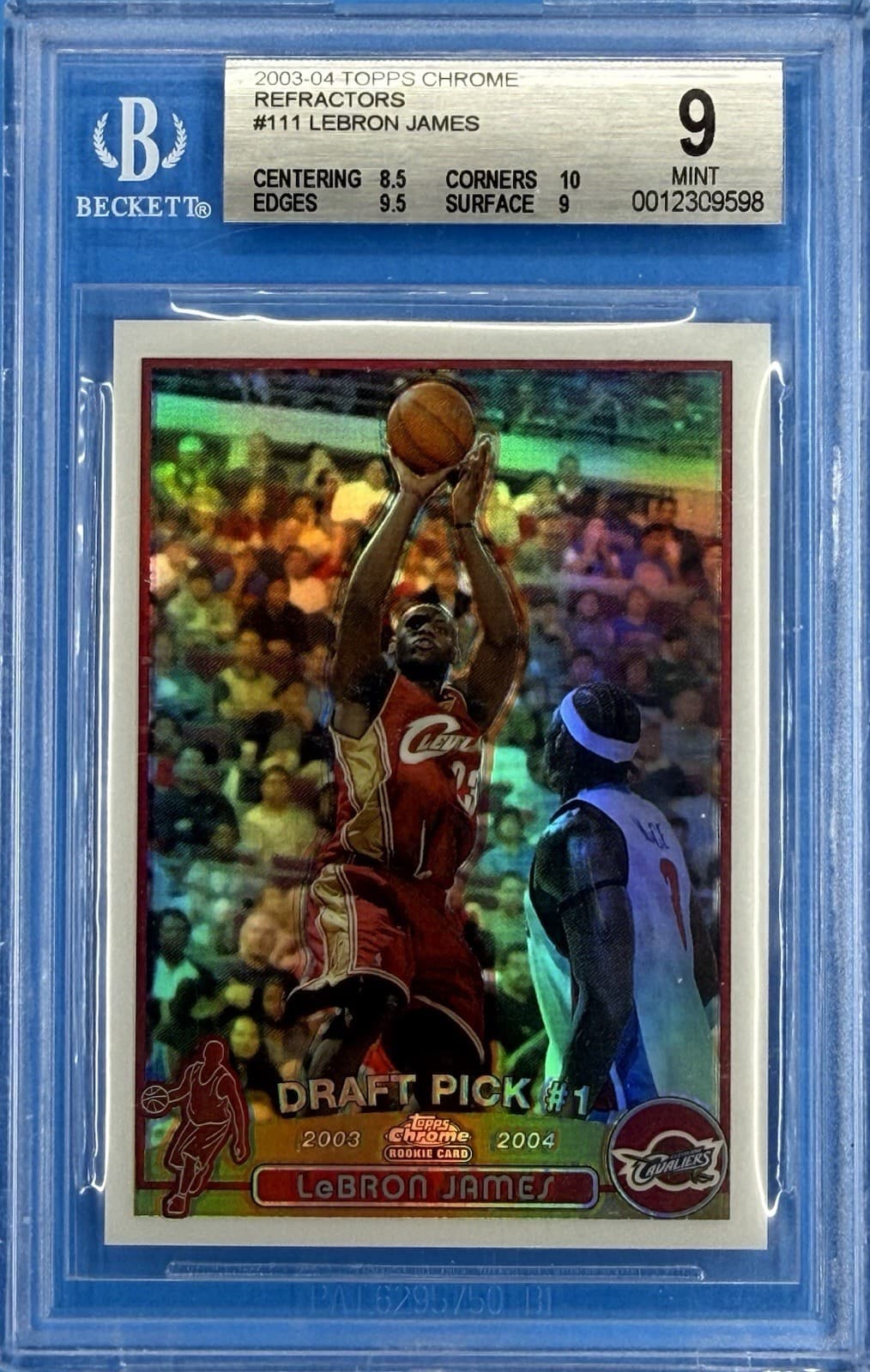 Bron James 2003 Topps Chrome 2003 Topps Chrome example 2