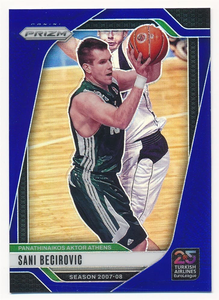SANI BECIROVIC -25 BLUE BASKET 2024 Panini Prizm 2024 Panini Prizm