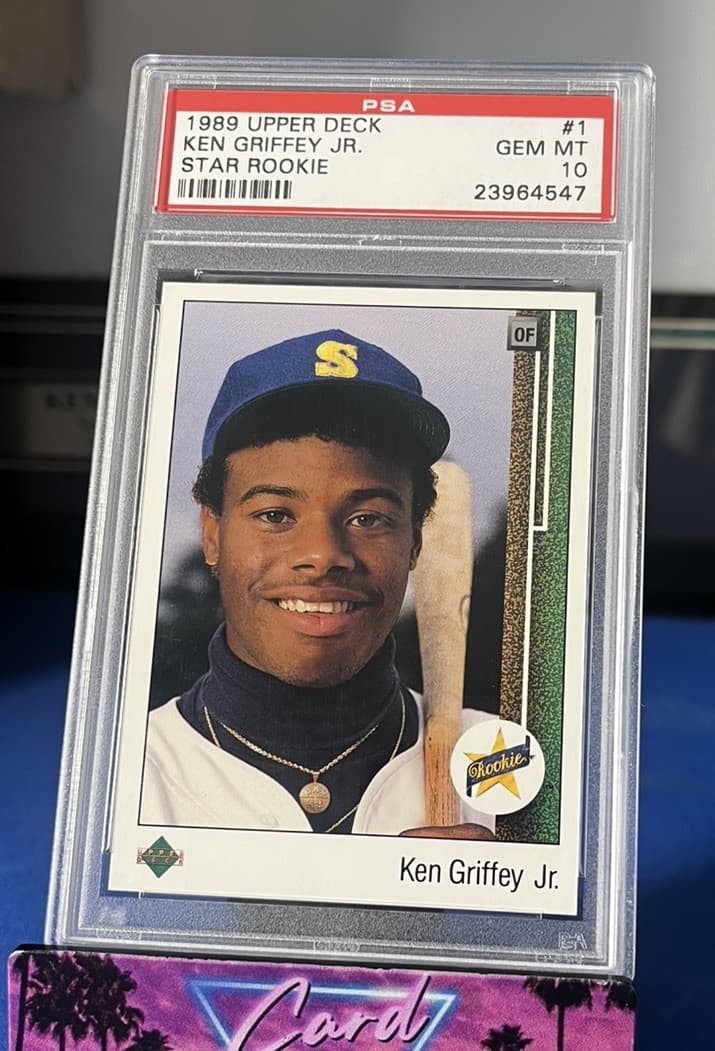 STAR KEN GRIFFEY JR. MARINERS 1989 Upper Deck