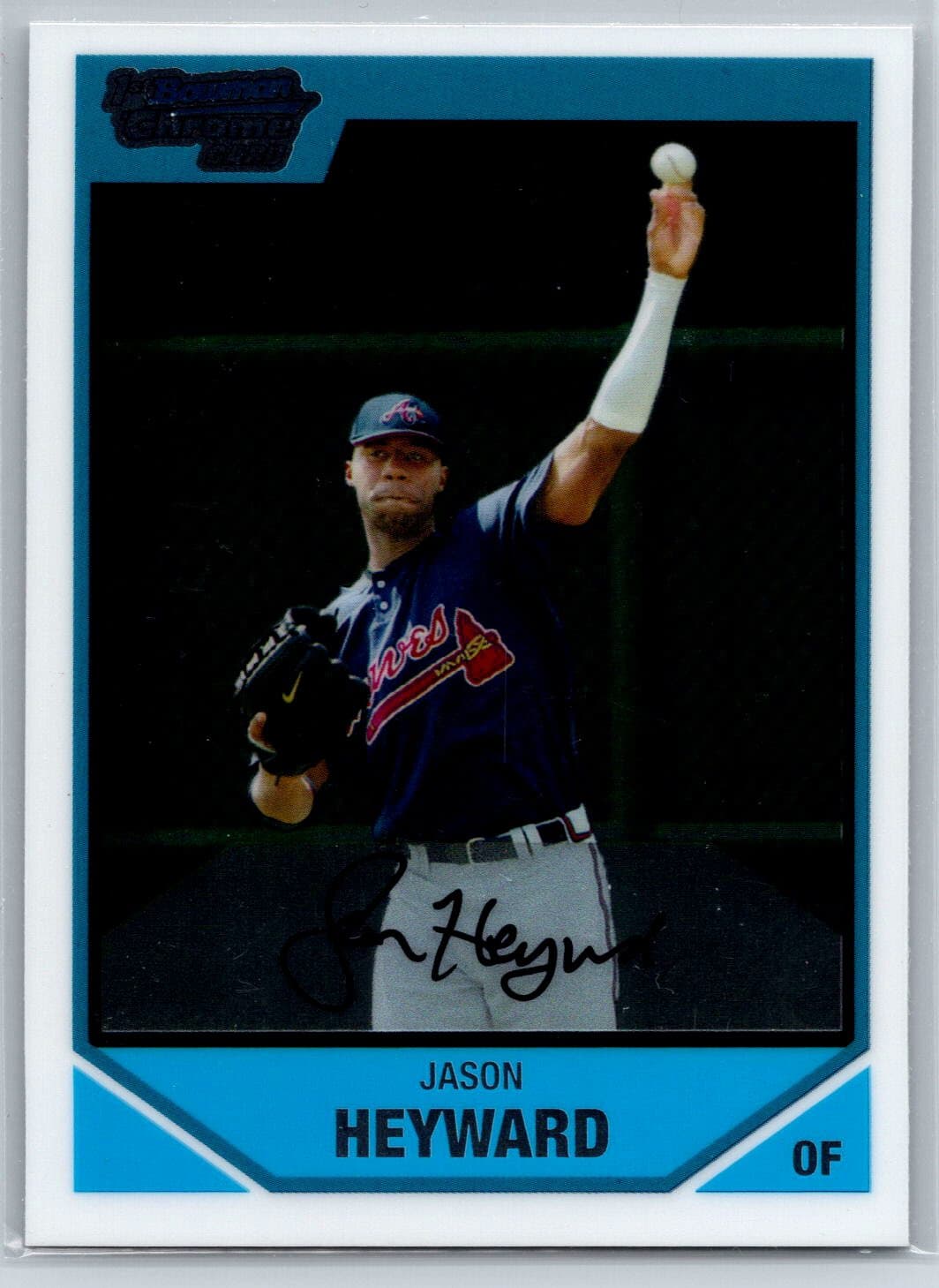 Draft Jason Heyward 2007 Bowman Chrome 2007 Bowman Chrome
