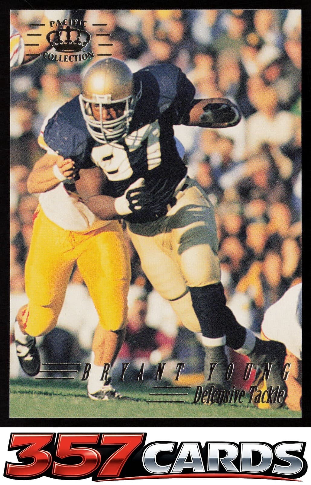 Football Bryant Young 1994 Pacific 1994 Pacific