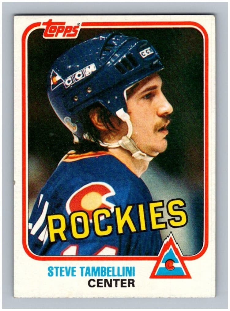 Steve Tambellini West 1981 Topps