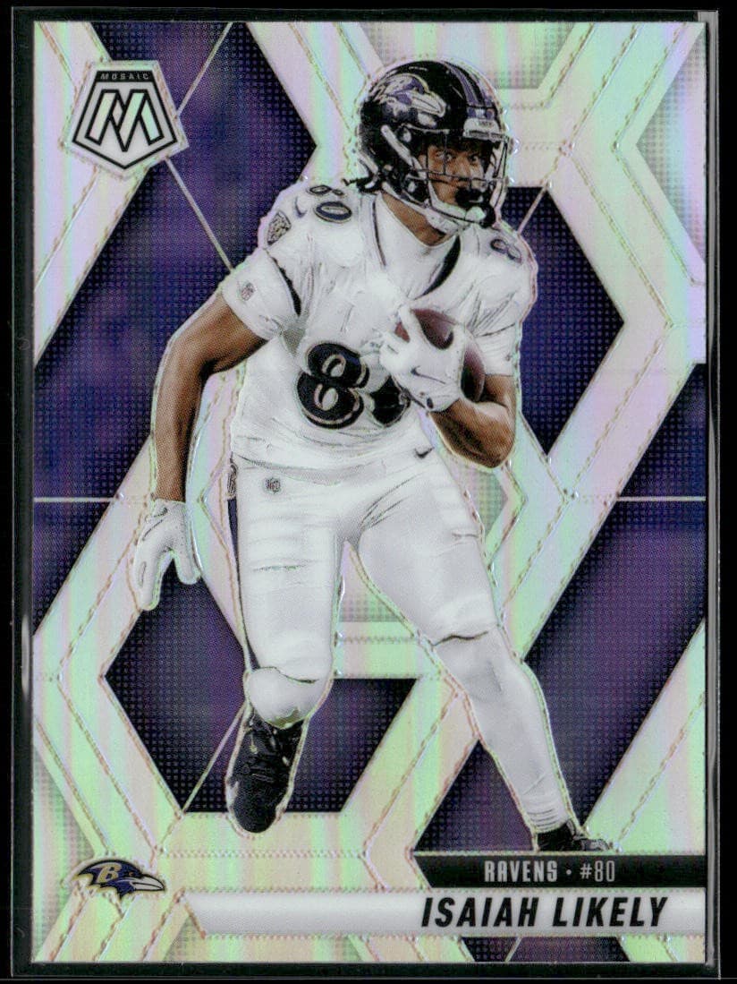 Isaiah Likely Silver 2025 Panini Mosaic 2025 Panini Mosaic