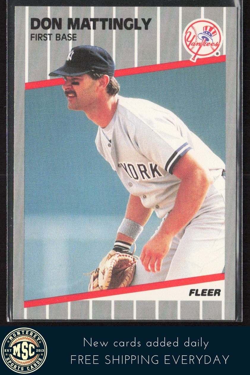 Don Mattingly 1989 Fleer