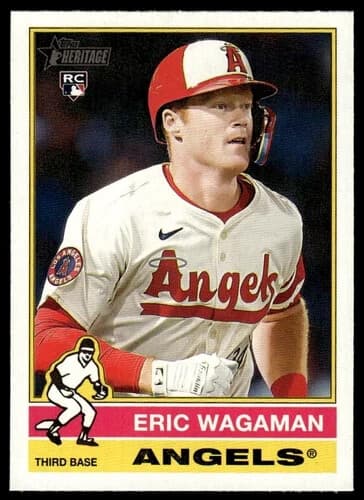Eric Wagaman Los 2025 Topps Heritage 2025 Topps Heritage