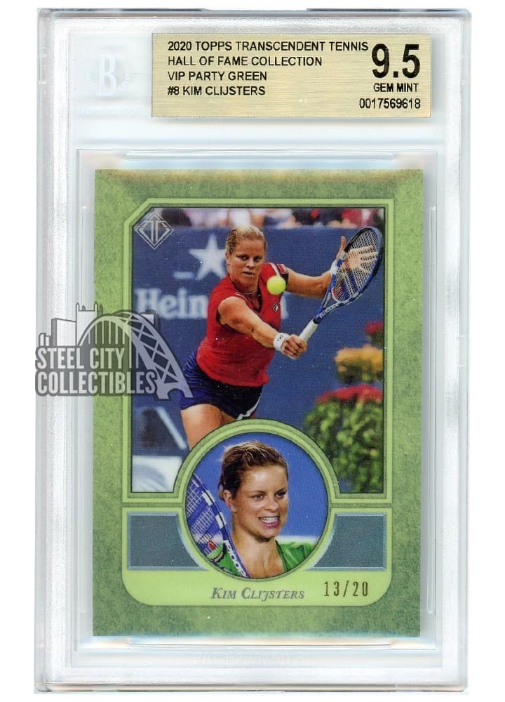 Kim Clijsters trading card