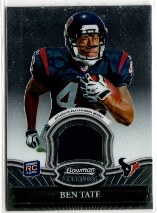 Football Ben Tate 2010 Bowman Sterling