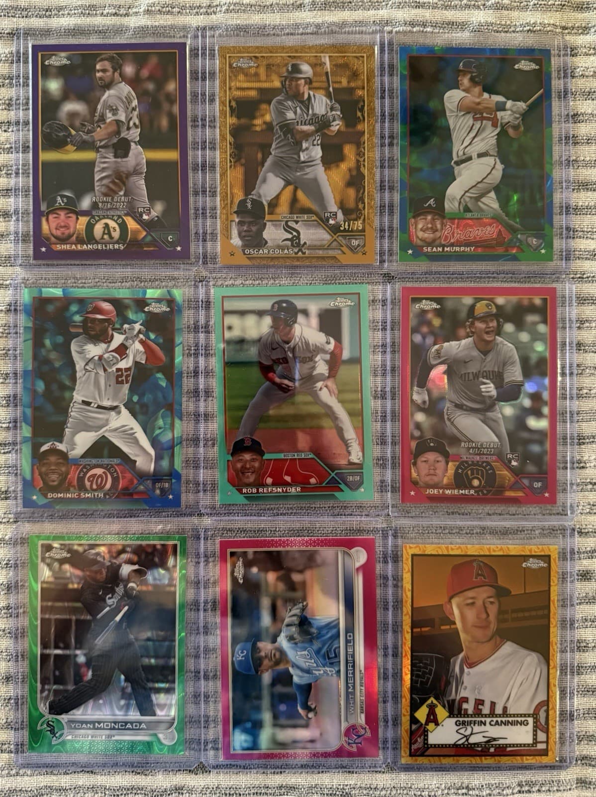 - Refractors (9) Langeliers, C 2021 Topps Chrome 2021 Topps Chrome