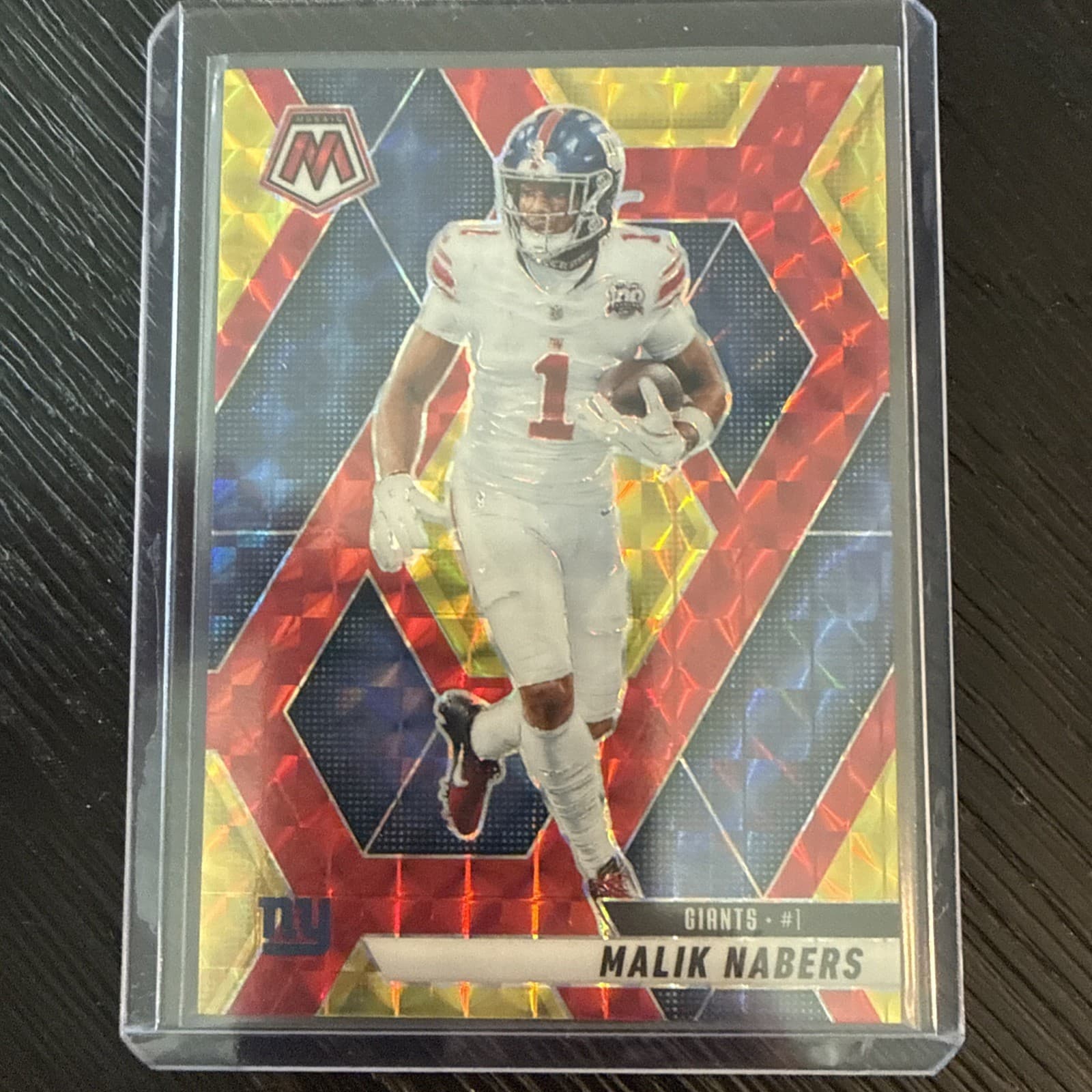 Malik Nabers Choice 2025 Panini Mosaic 2025 Panini Mosaic