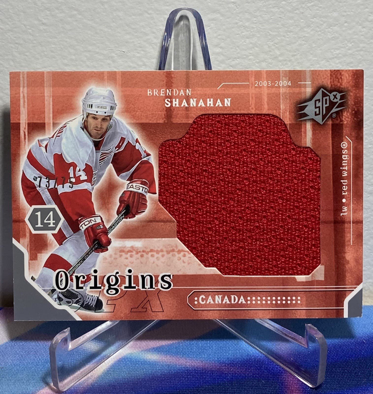 -04 X Hockey BRENDAN SHANAHAN 2003 Upper Deck SP