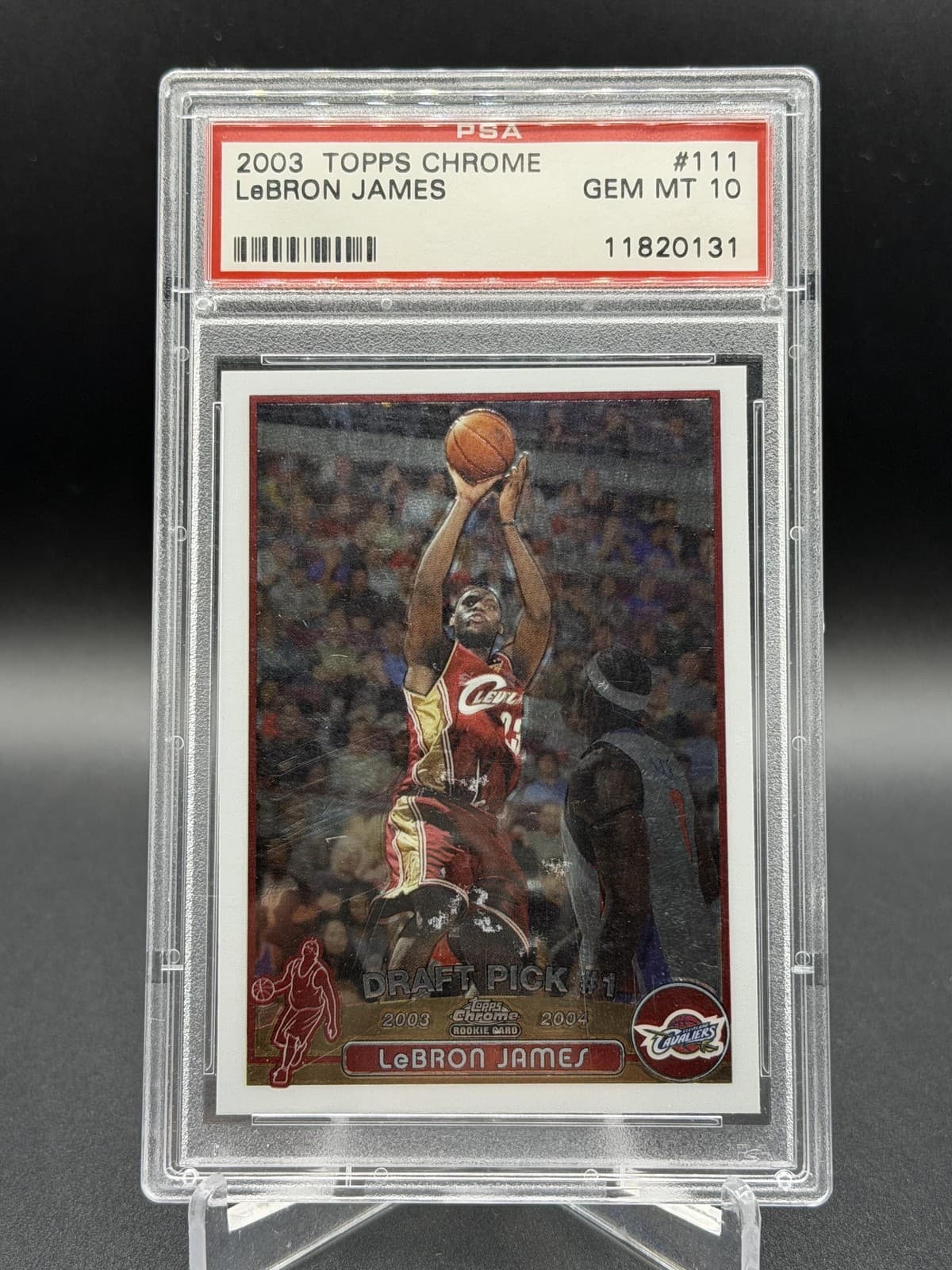 Lebron James 2003 Topps Chrome