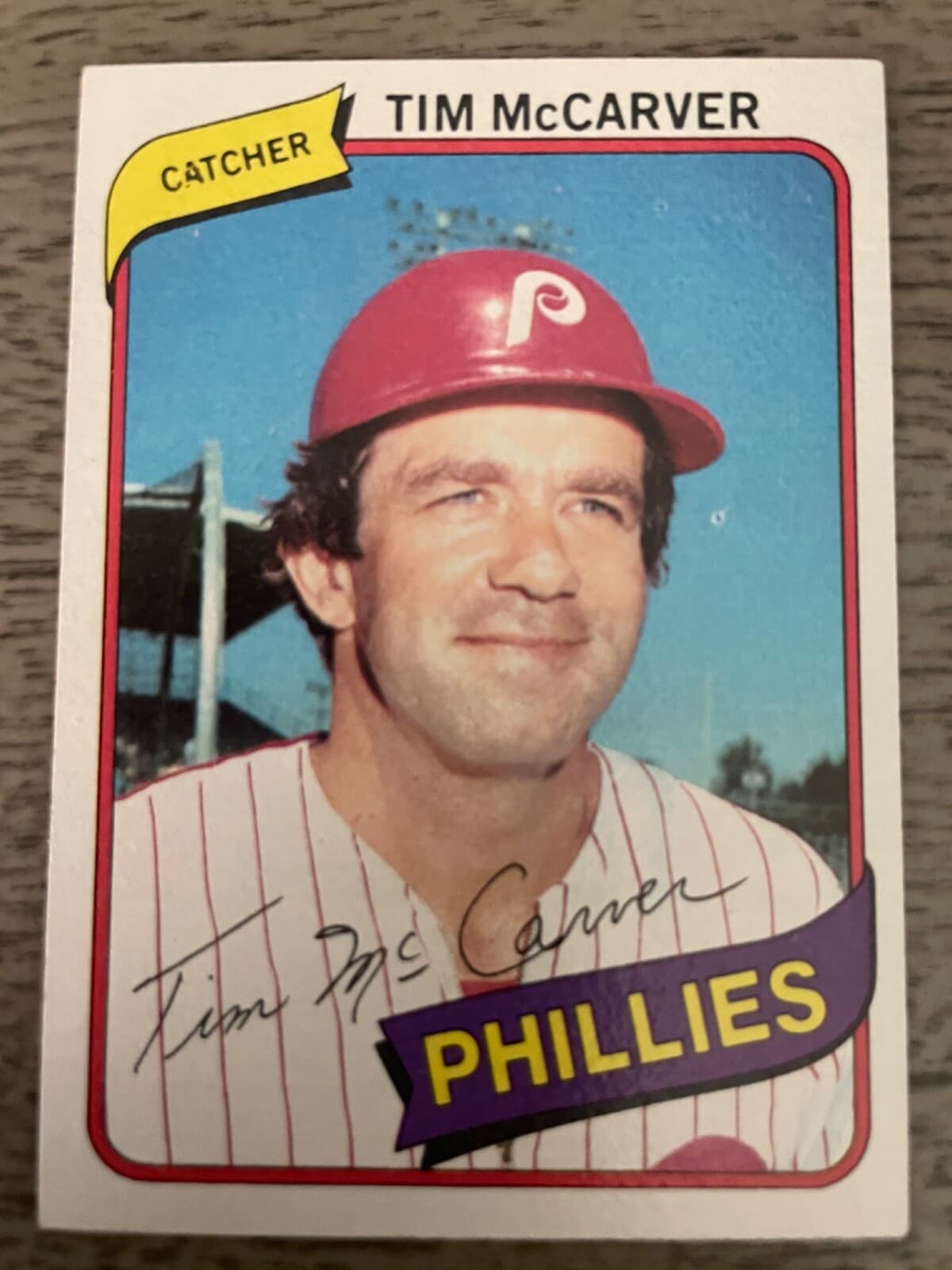 Baseball Tim Mc 1980 Topps 1980 Topps